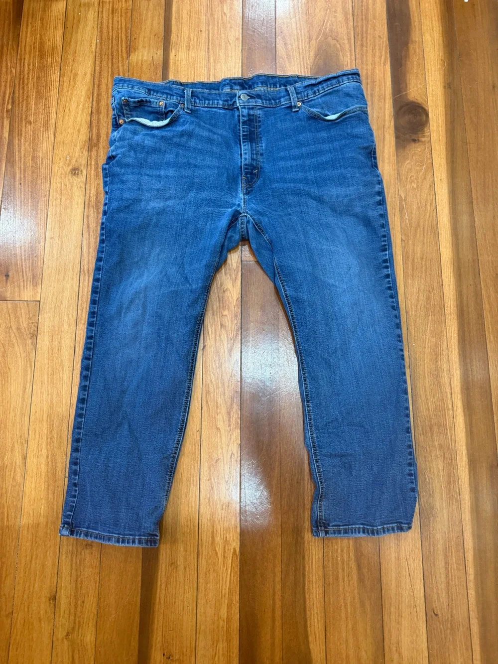 Levi’s 541 Athletic Taper Jeans Men’s 46x30 Blue Denim WaterLess